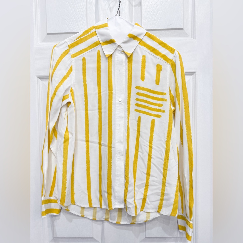 Ecru blouse xs